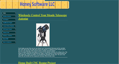 Desktop Screenshot of honeysoftware.net